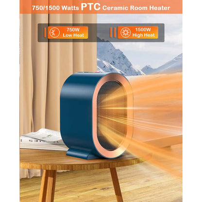 Electric Space Heater (1200W) Energy-efficient technology