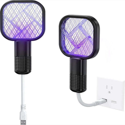 Eco-Friendly USB Mosquito Killer Lamp – 360° UV Light Trap, Chemical-Free & Safe for Kids & Pets